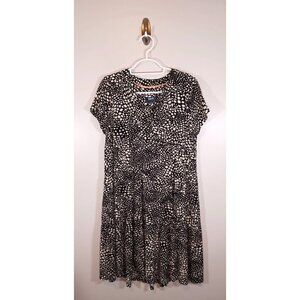 Anthropologie Maeve Coastal Beach‎ Jacquard Tiered Tunic Women's Dress Size XS